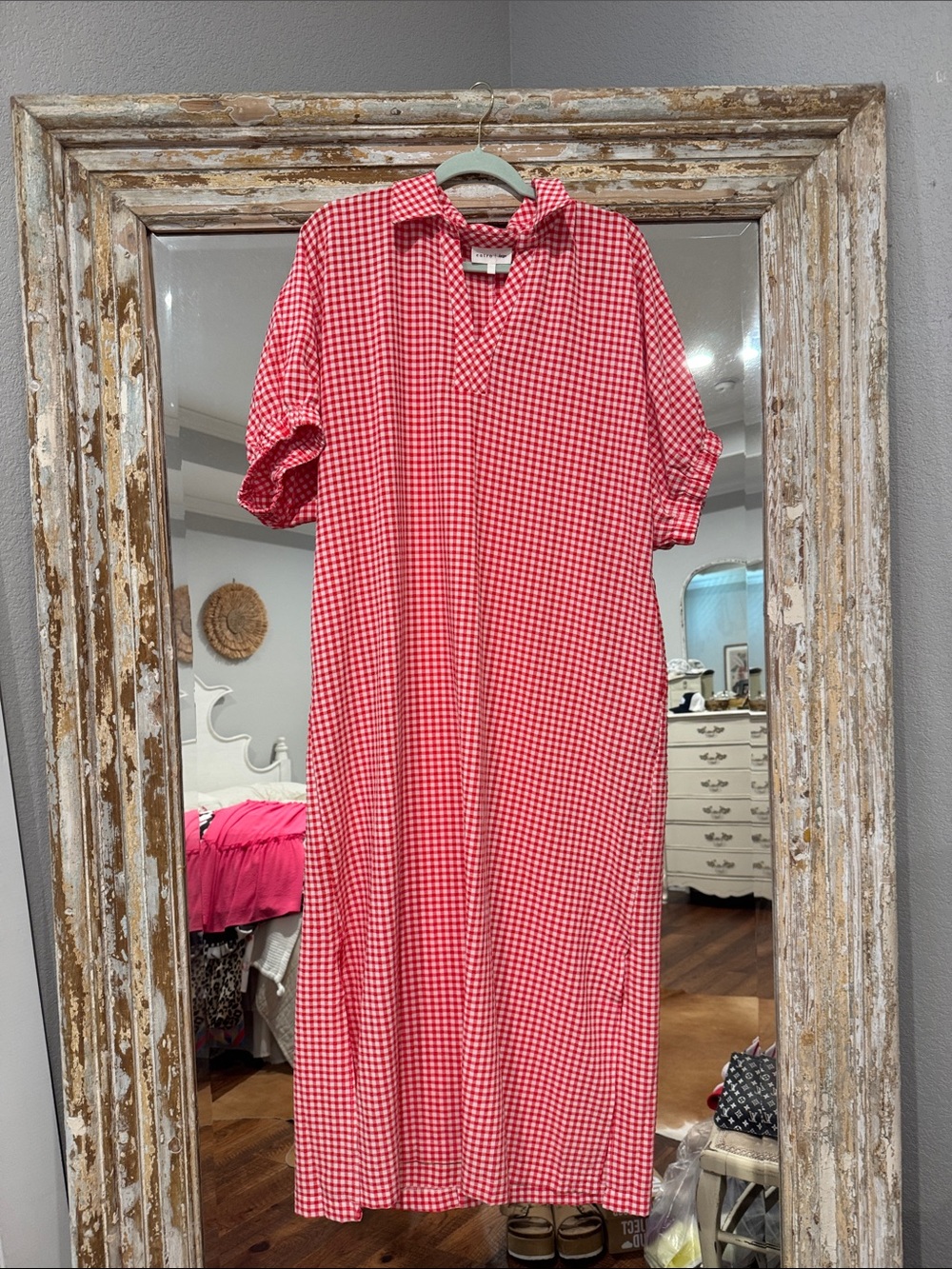 Entro gingham dress